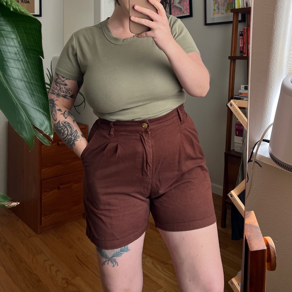 Big Bud Press Trouser Shorts (Fudgesicle Brown)